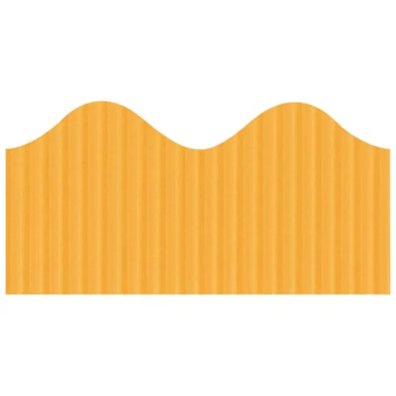 Borde Corrugado Dorado 2-1/4X50'