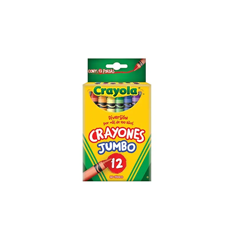 Crayon 12 Colores Crayola Jumbo 520312