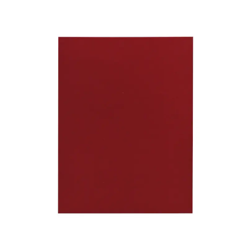 Foamy Tamaño Carta Rojo Paquete10