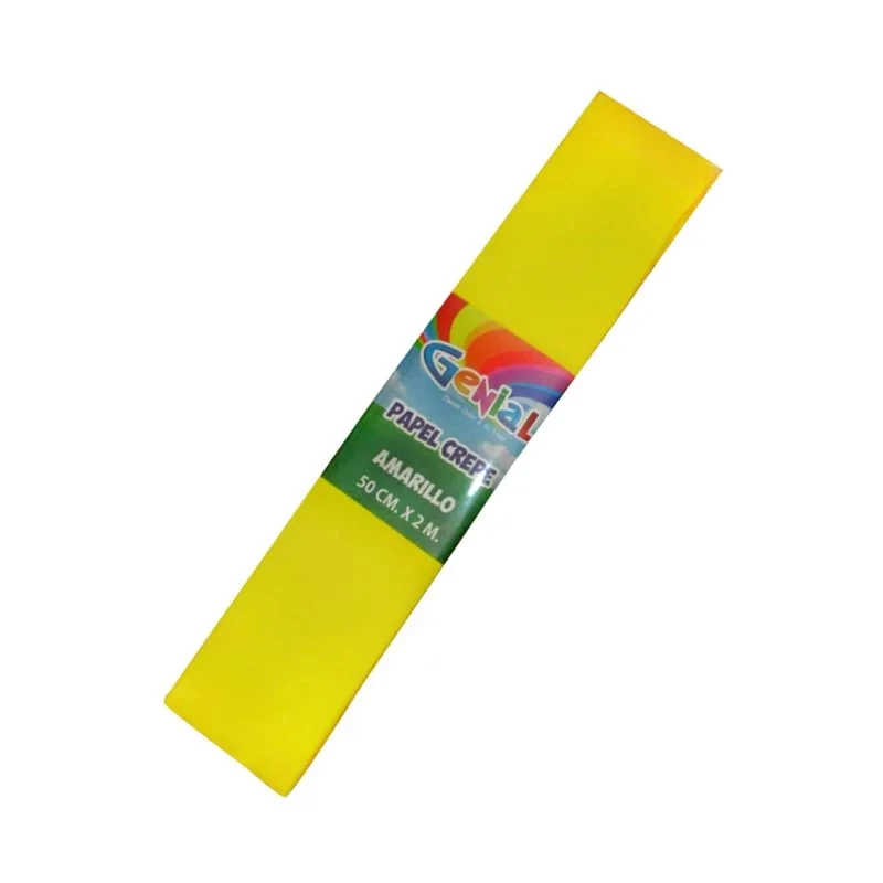 Papel Crepe Amarillo