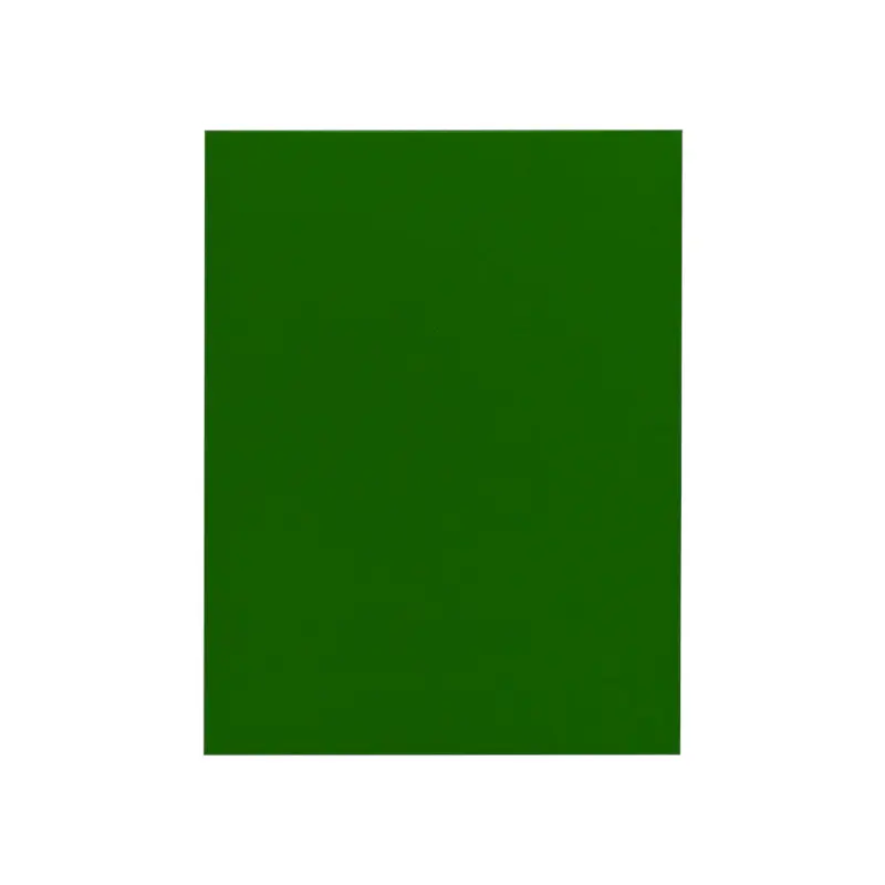 Foamy Tamaño Carta Verde Billar Paquete10