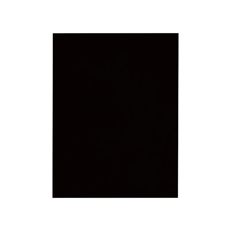 Foamy Tamaño Carta Negro Paquete10