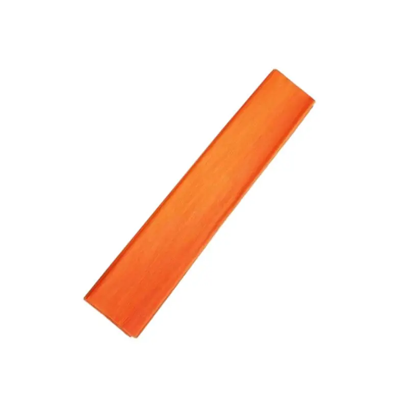 Papel Crepe Paquete10 Perla Naranja 50cmx2m