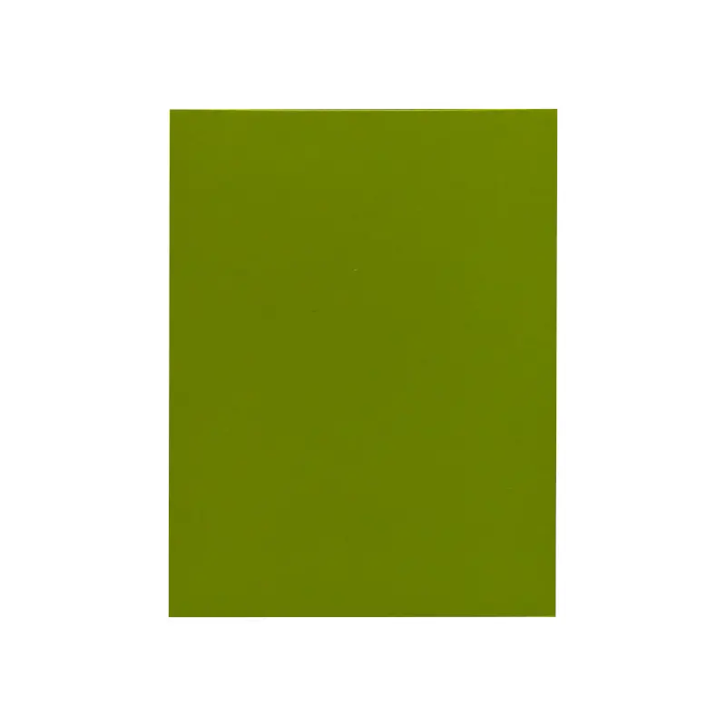 Foamy Tamaño Carta Verde Limon Paquete10