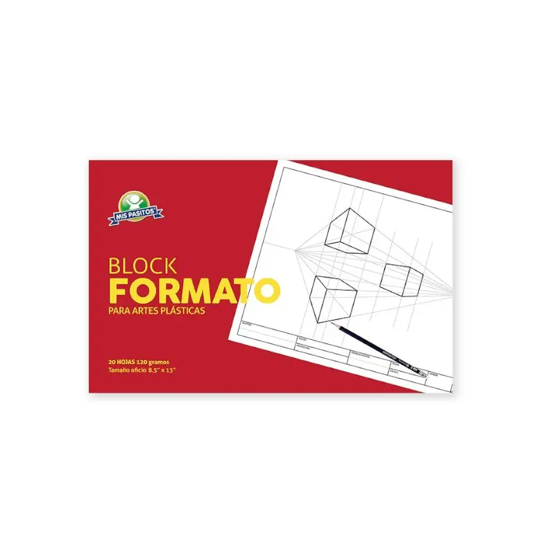 Block Tamaño Oficio Formato Mis Pasitos