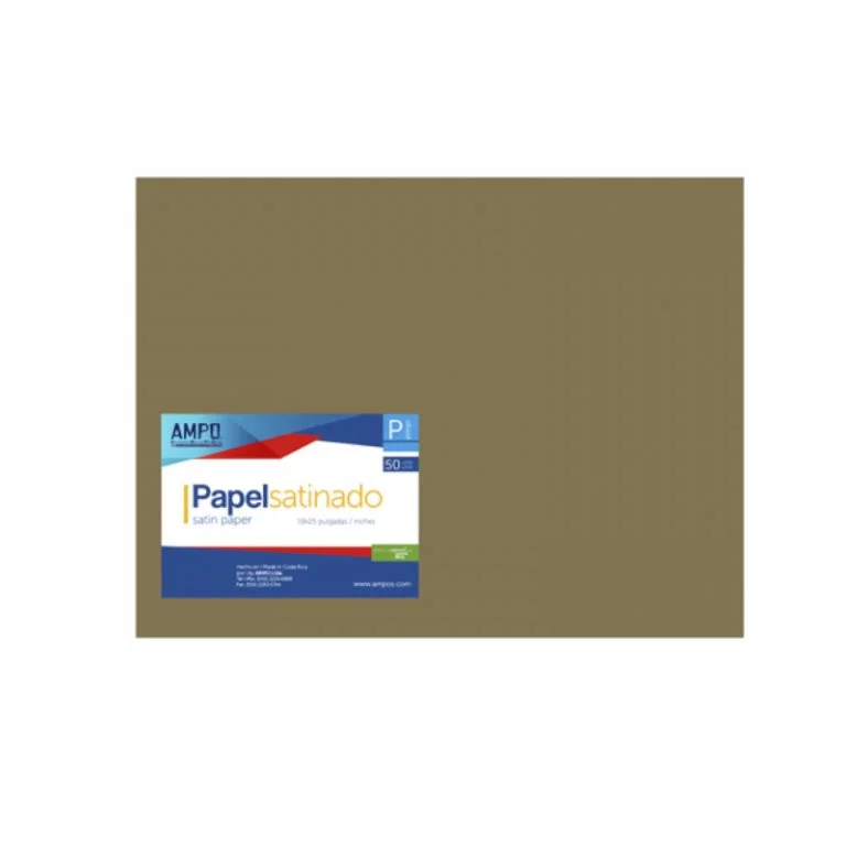 Papel Lustre Oro 58X63.5Cm