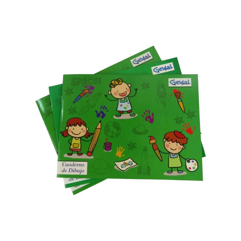 Cuaderno Dibujo Genial