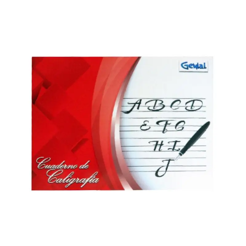 Cuaderno Caligrafia Genial