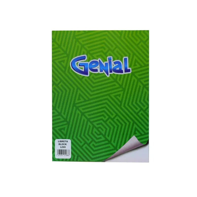 Block Liso Tamaño Carta Genial Horizontal