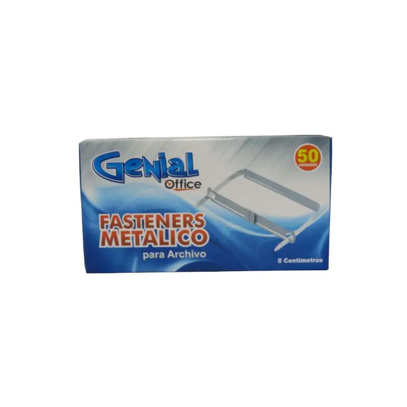 Fastener 8Cm Metal 50Und Genial