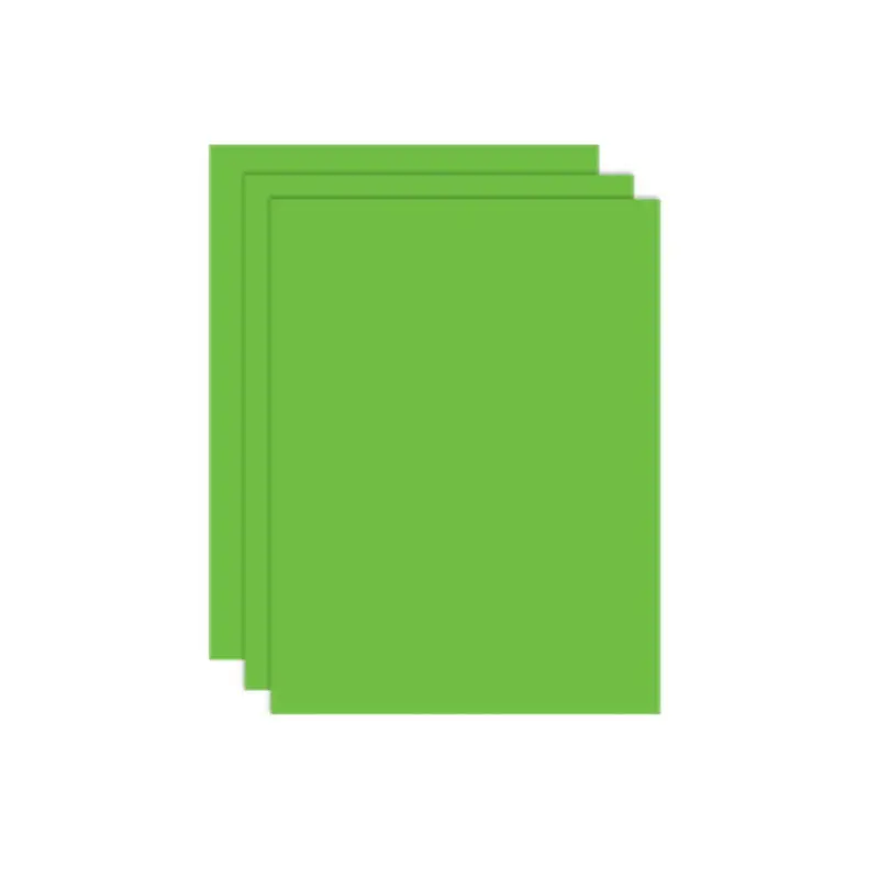 Papel Carta B20 Verde Fluorecenter 100hjs Genial