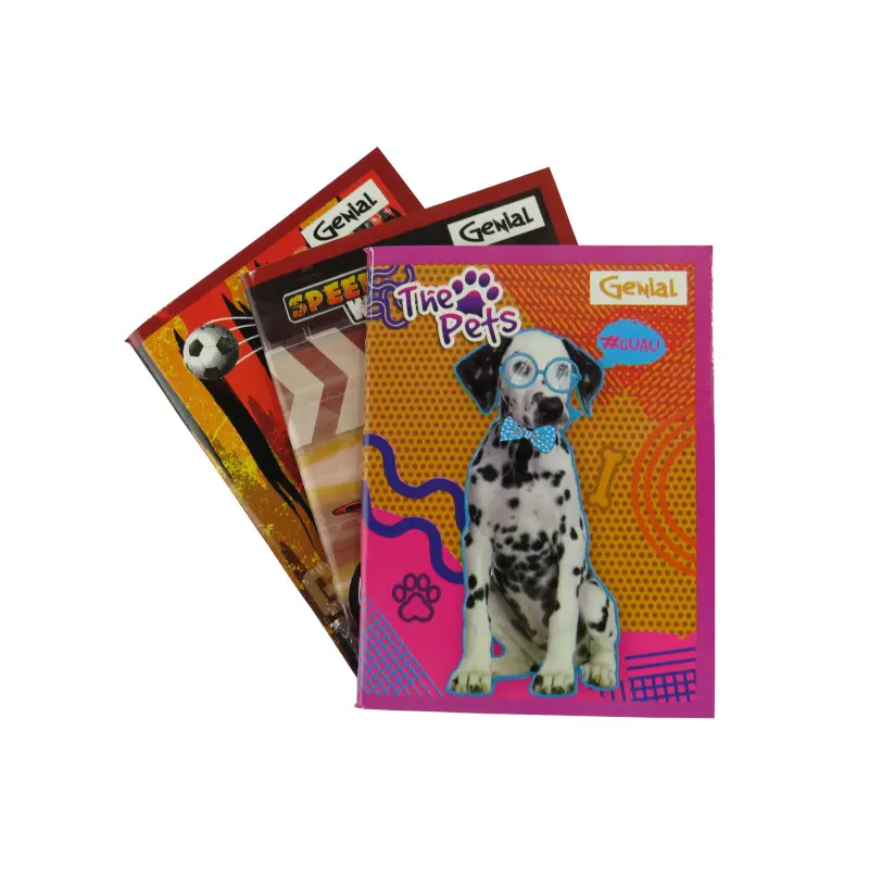 Cuaderno Tarea 160 Pag Doble Linea Genial Surtido