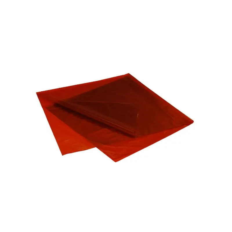 Papel Celofan Paquete100 Naranja 90x100cm 23g