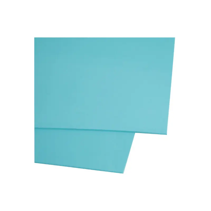 Foamy Pliego Escarchada Azul Cielo Paquete10 50X70Cm