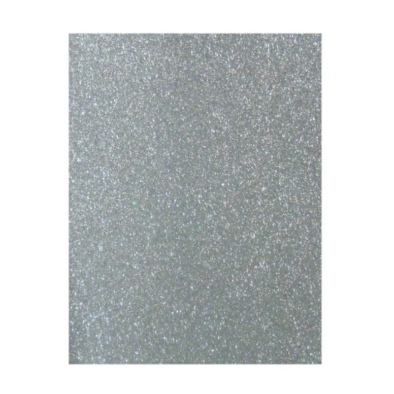 Foamy Pliego Escarchada Plata Paquete10 50X70Cm