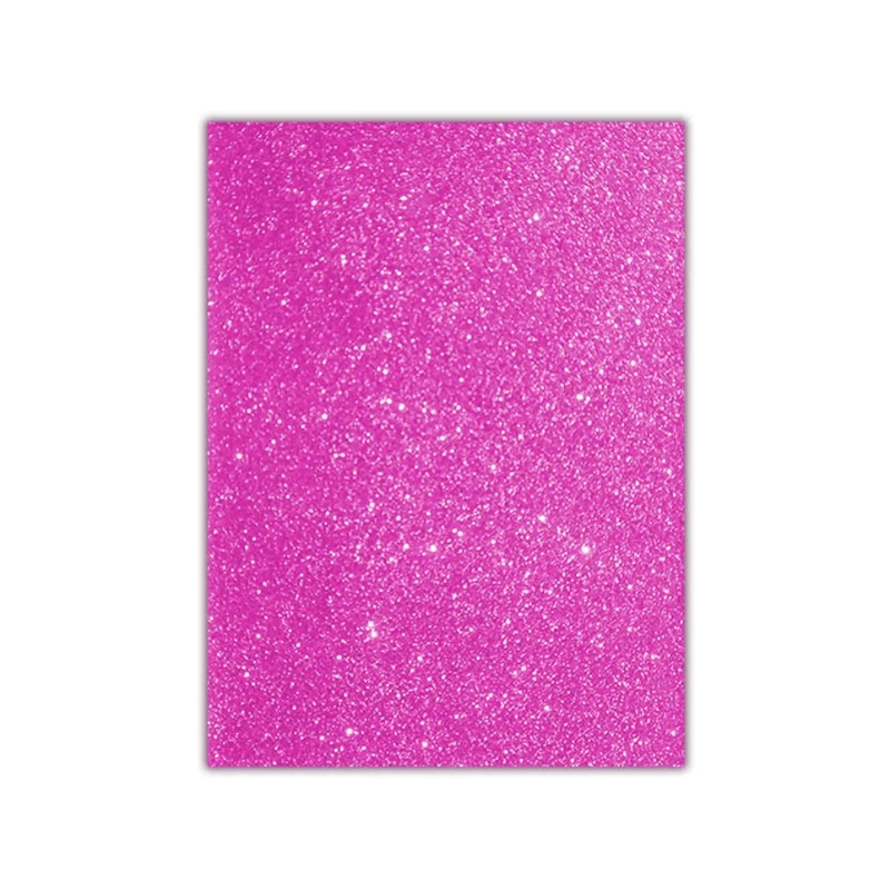 Foamy Pliego Escarchada Fucsia Paquete10 50X70Cm