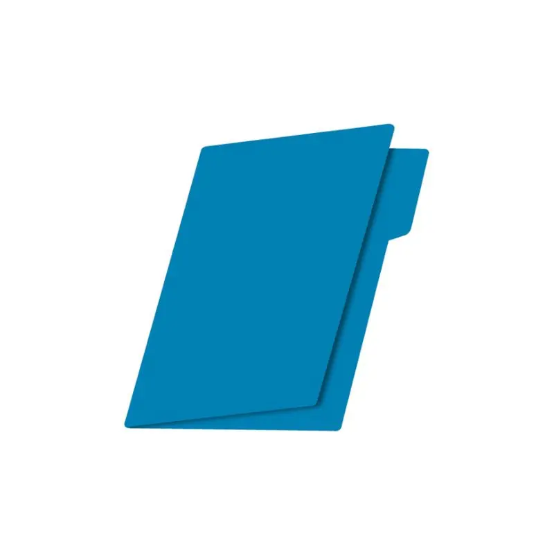 Folder Tamaño Carta Paquete10 Azul Genial