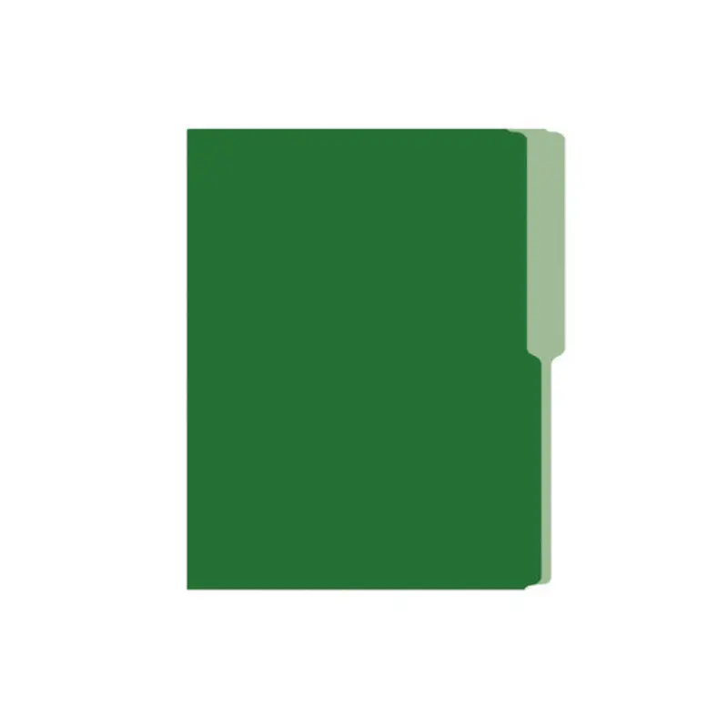 Folder Tamaño Carta Paquete10 Verde Genial