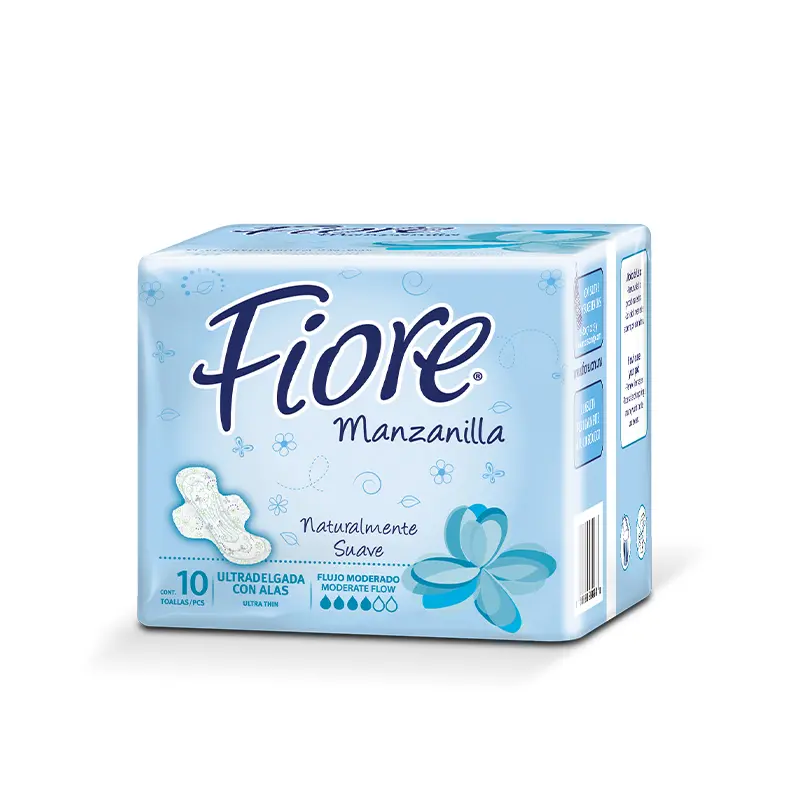 Toalla Sanit Pqt10 Ult-Delg Fiore