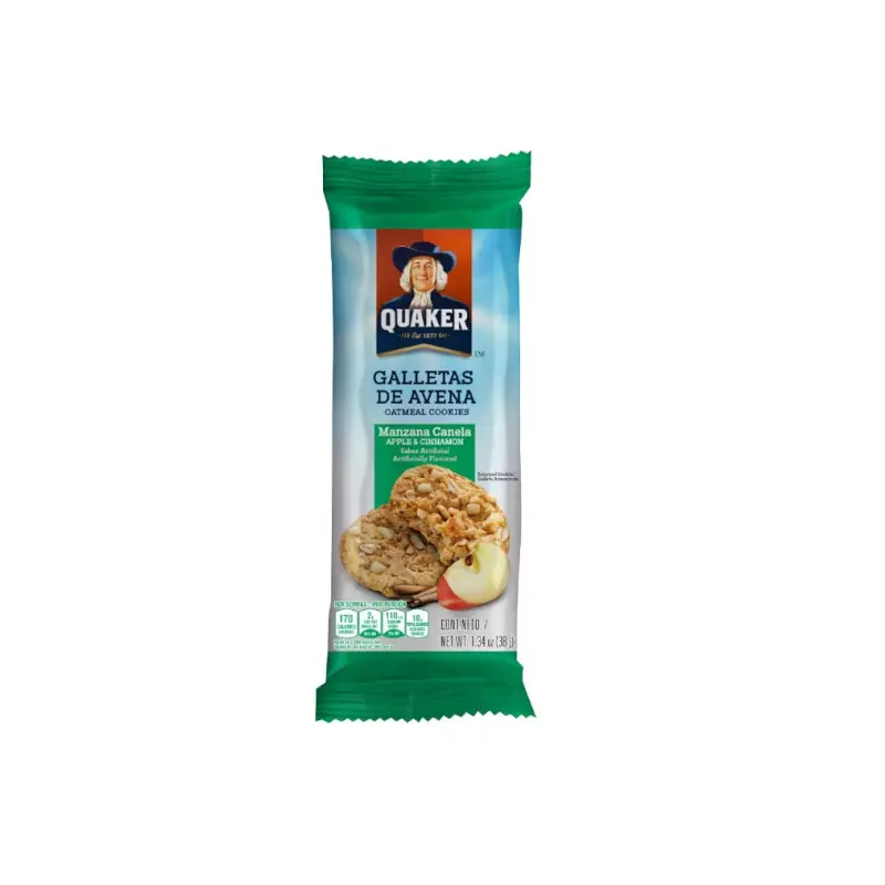 Galleta Avena Manzana Canela 38gr
