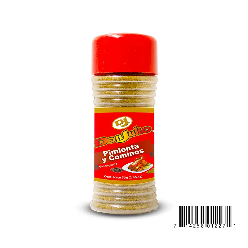Pimienta Y Comino Don Julio 2.46 Onz 70g
