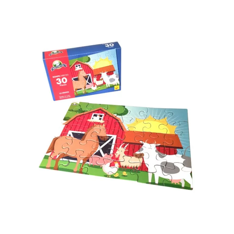Rompecabezas La Granja 30Piezas Mis Pasitos