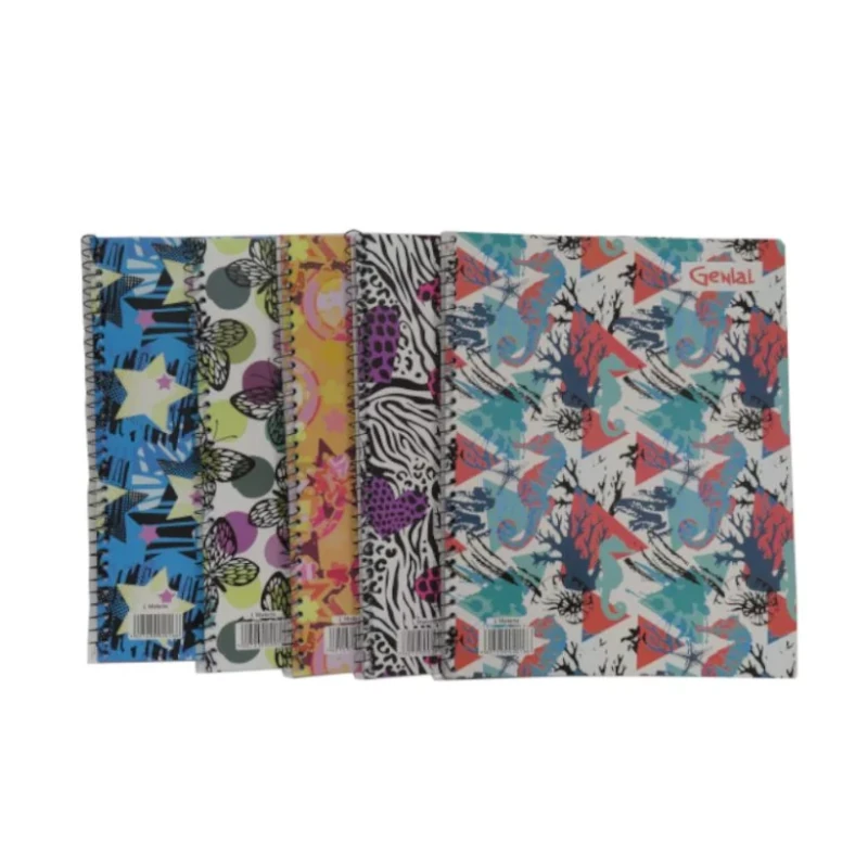 Cuaderno Espiral 1 Materia 70 Hjs Genial Diseños Femeninos