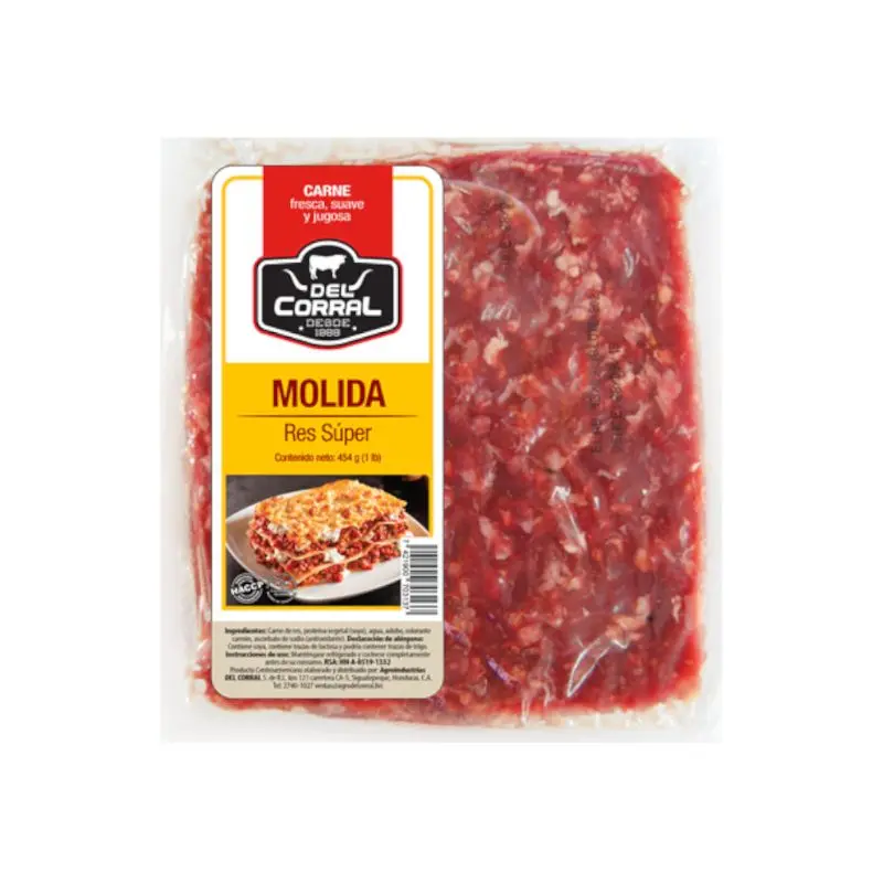 Carne Molida Super Del Corral 1lb