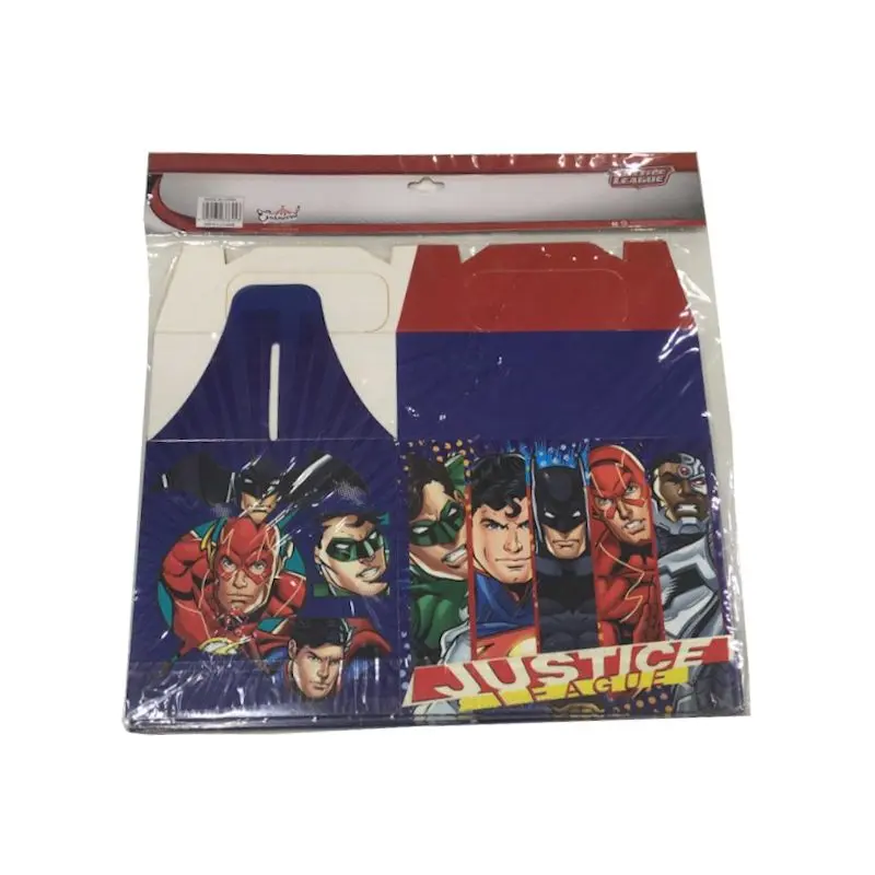 Caja Para Dulces Paquete6 Liga De La Justicia