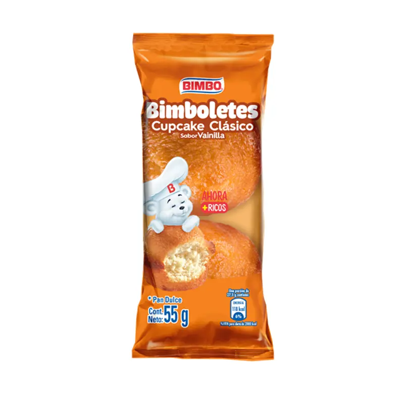 Bimboletes Vainilla Bimbo 55gr