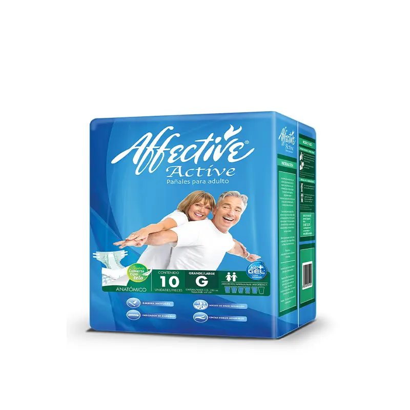 Pañal P/Adulto Affective G Pqt10