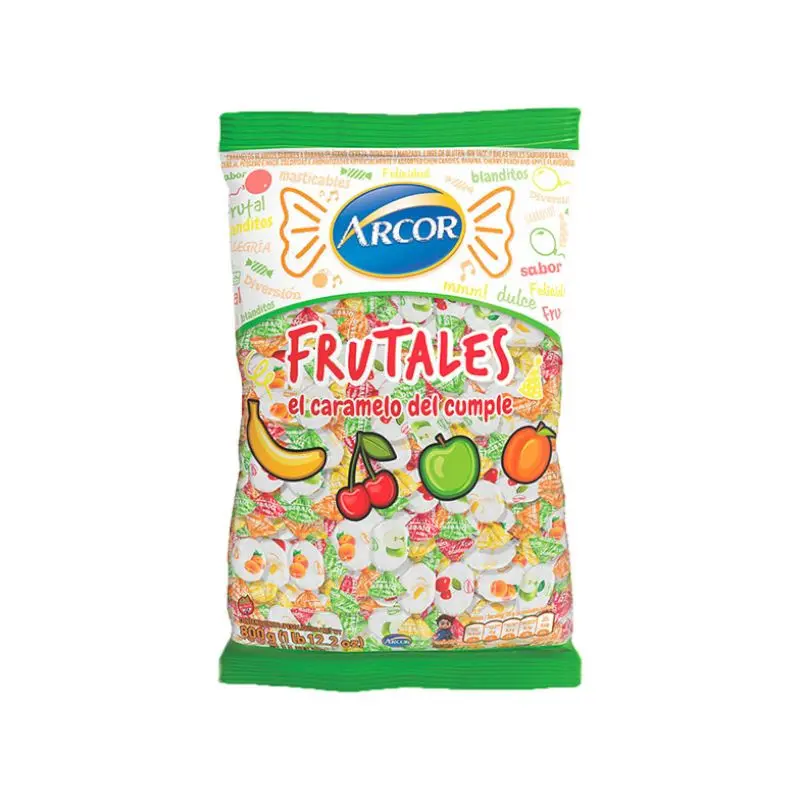 Confite Arcor Frutales Bolsa 800Grs