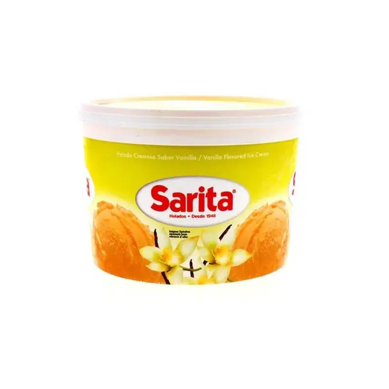 Helado Vainilla 1/2 Galon Sarita