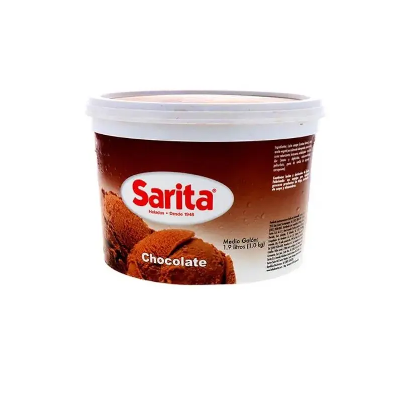 Helado Chocolate 1/2 Galon Sarita