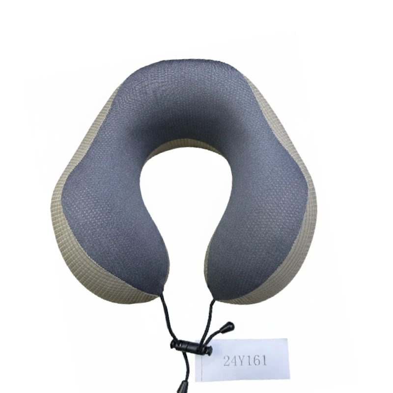 Cojin Para Cuello Azul/Beige