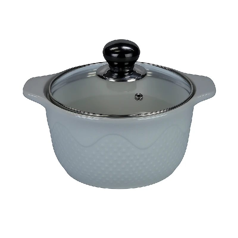 Olla Ceramica Set 3 Pzs Blanca