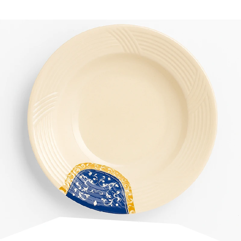 Plato Plastico 10 Pulg Beige