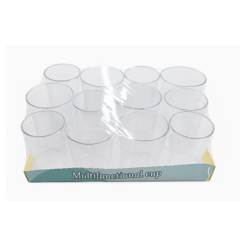 Vaso Plastico 330Ml 12Pzs