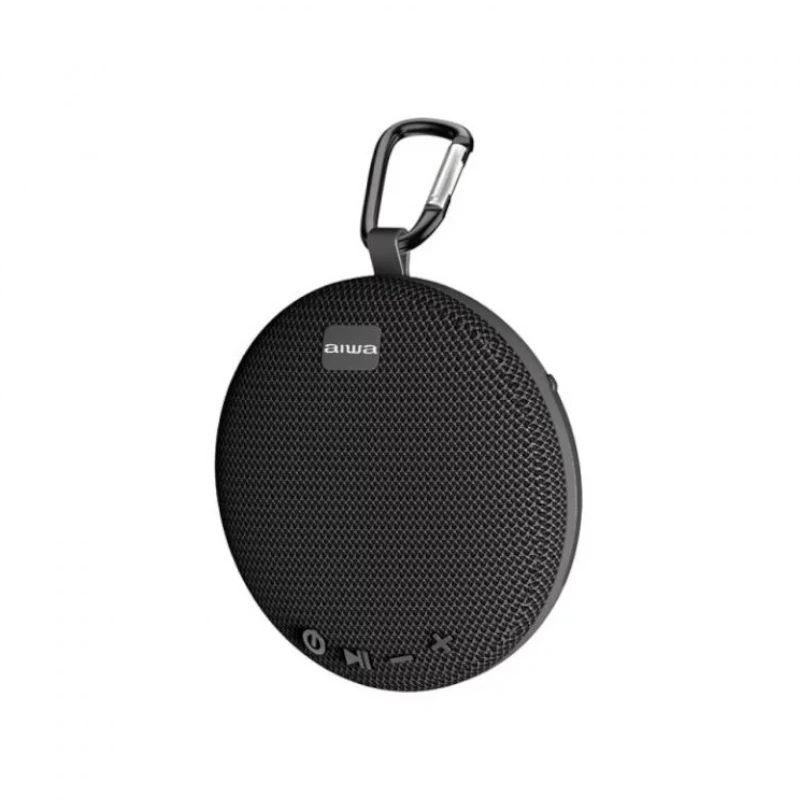 Parlante Portatil Mini 5W Inalambrico Bluetooth Aux Sd Negro Aiwa