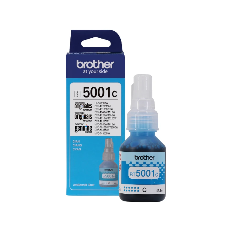 Tinta Brother Bt5001 Cyan
