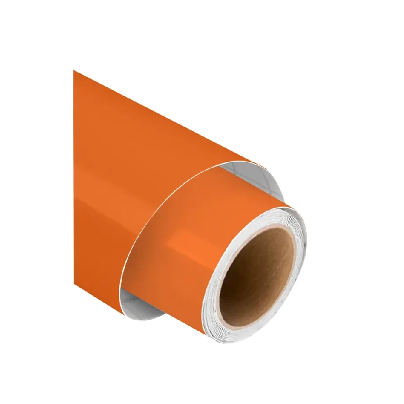 Vinil De Corte Textil 19.7 X25M Naranja