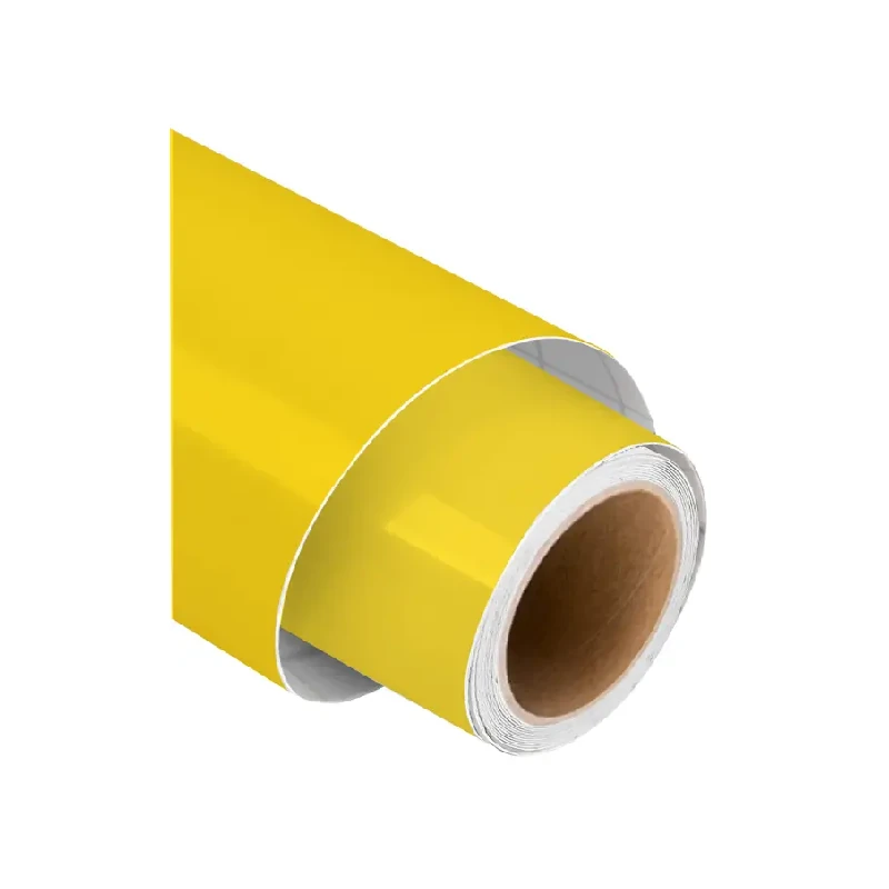Vinil De Corte Textil 19.7 X25M Amarillo