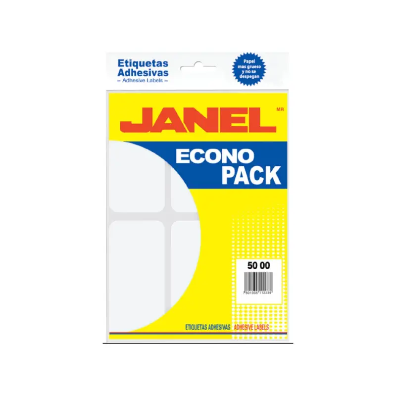 Etiqueta Janel 2 X 4 50 102 Econopack