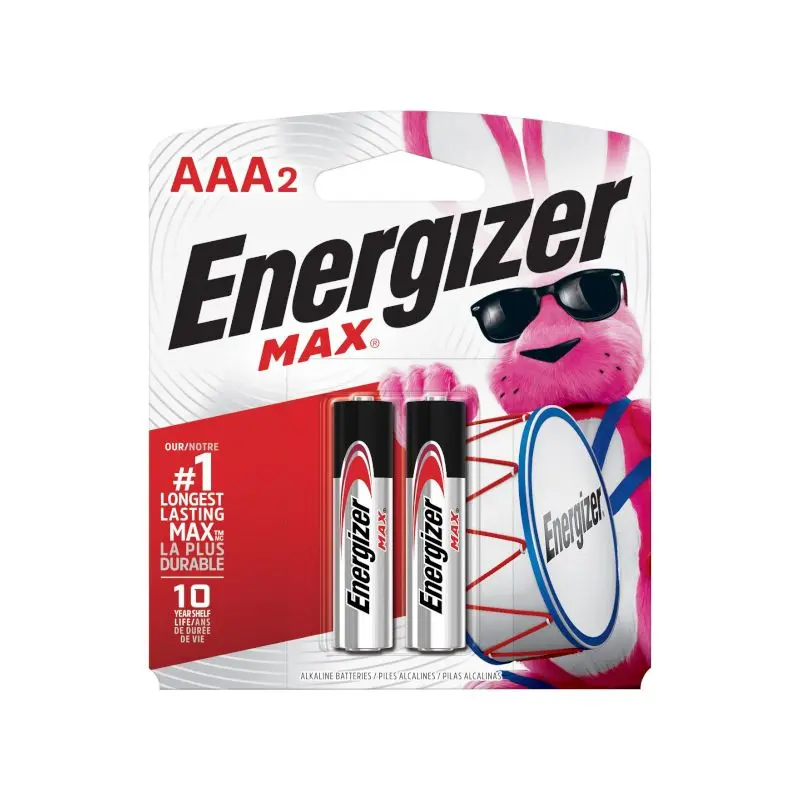 Bateria Alcalina Energizer Aaa Paq-2