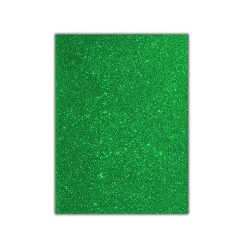 Foamy Pliego Escarchada Verde Paquete10 50X70Cm