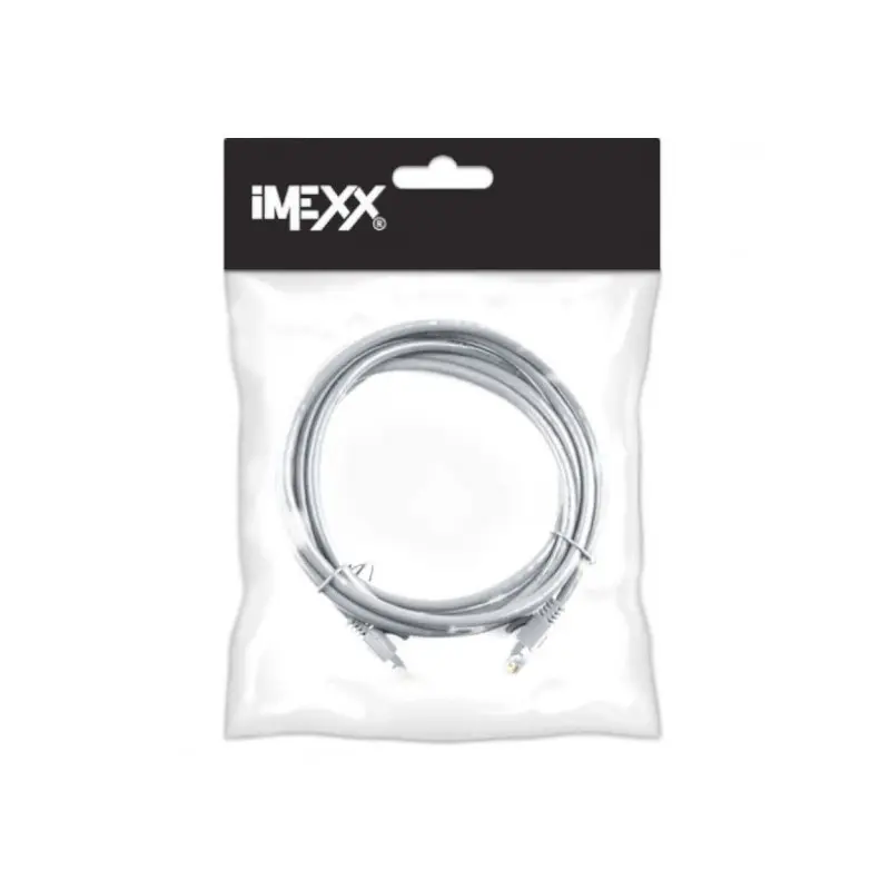 Cable De Red Categoria 5e Utp  6 Pies  Gris  Patch Cord  Imexx