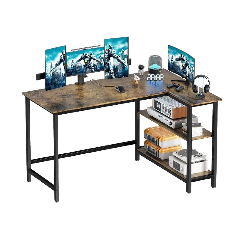 Escritorio L Cafe Rustico 98X47X74Cm