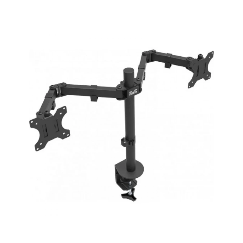 Soporte Giratorio Para Doble Monitor Lcd/Led  13-32 Pulgadas  8kgs  Klipx  Kpm-310
