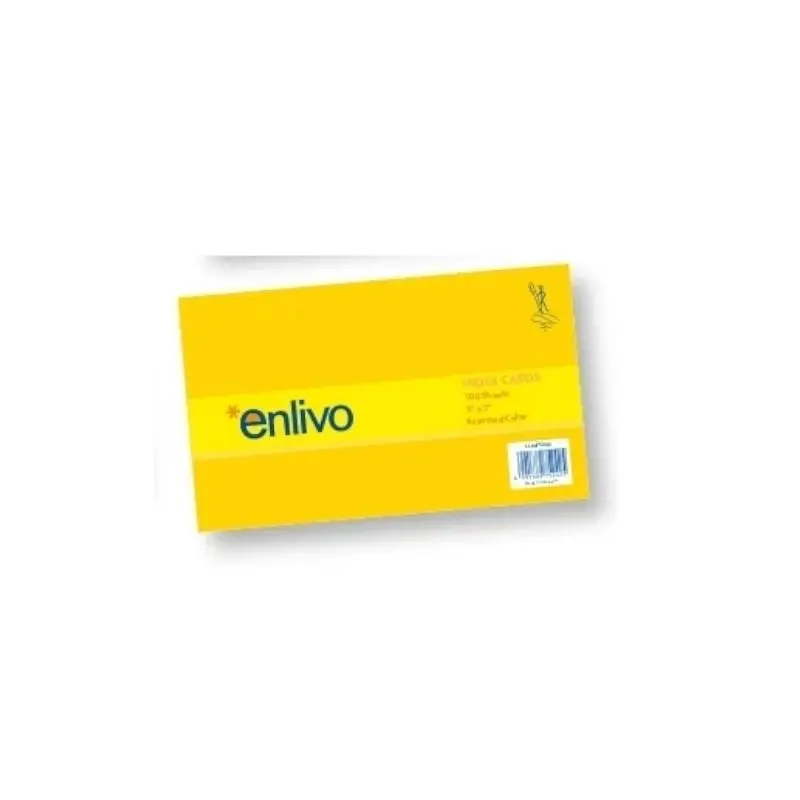 Index Card 4x6 Rayada Paquete100 Enlivo Ll0475247