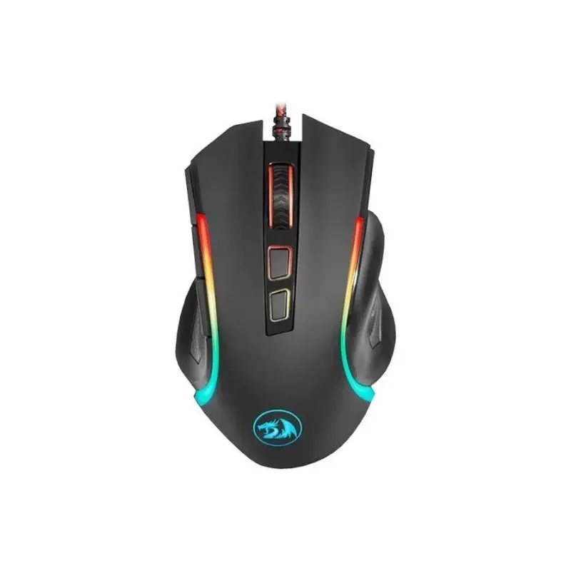 Mouse Redragon Gaming Griffin Usb Negro Rgb M607 Dpi 800-7200